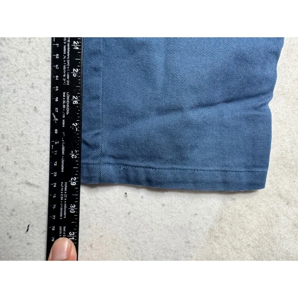 The North Face Mens Blue Elastic Waist Cargo Pull On Pants Small 8069